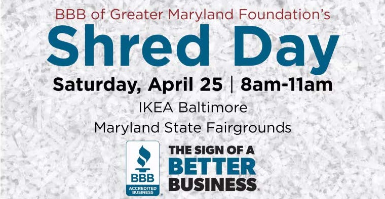 Shred Day – Better Business Bureau!