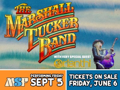LIVE! ON TRACK! Marshall Tucker Band with Special Guest Orianthi