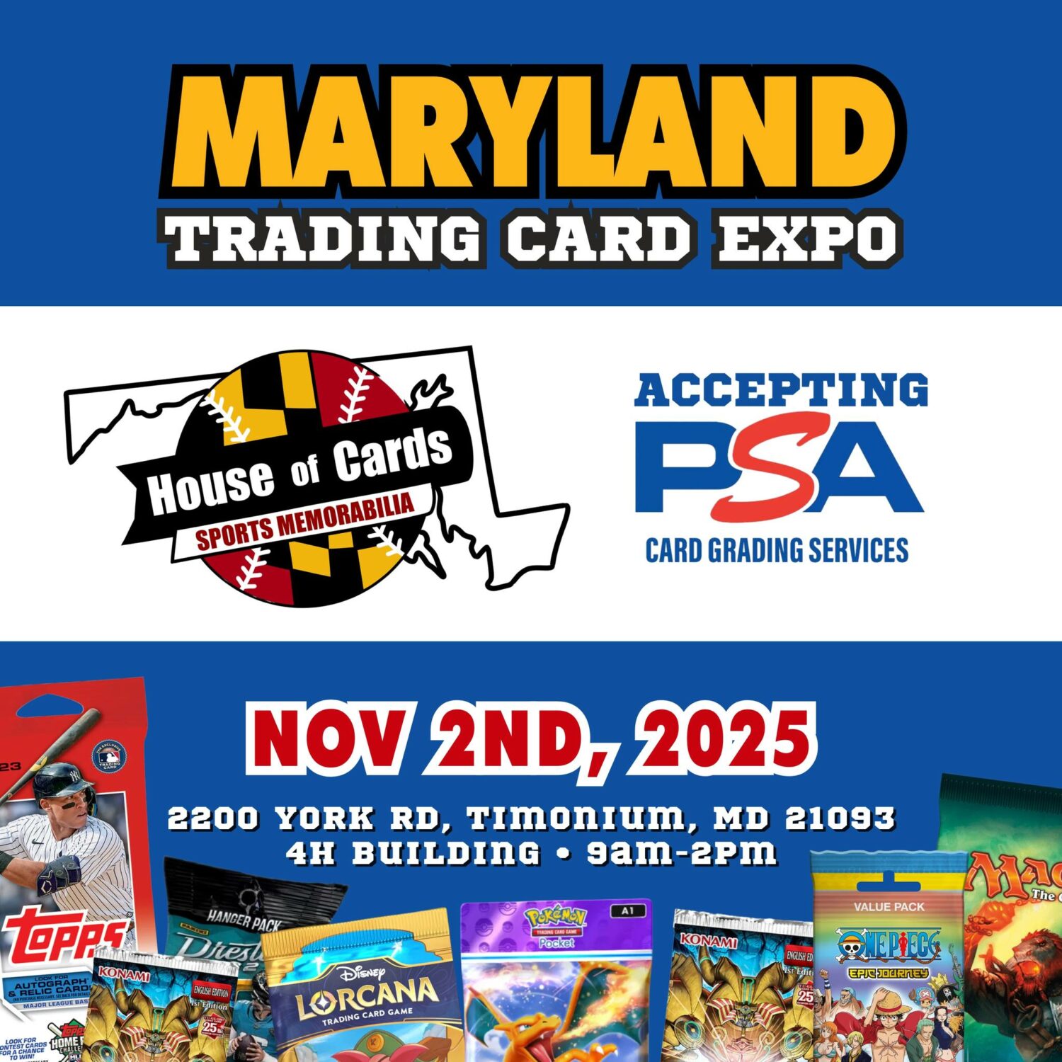 Trading Card Show- Maryland Trading Card Expo! Trading Card Show- Maryland Trading Card Expo!