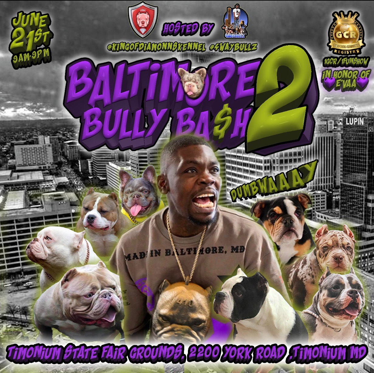 Baltimore Bully Bash Dog Show