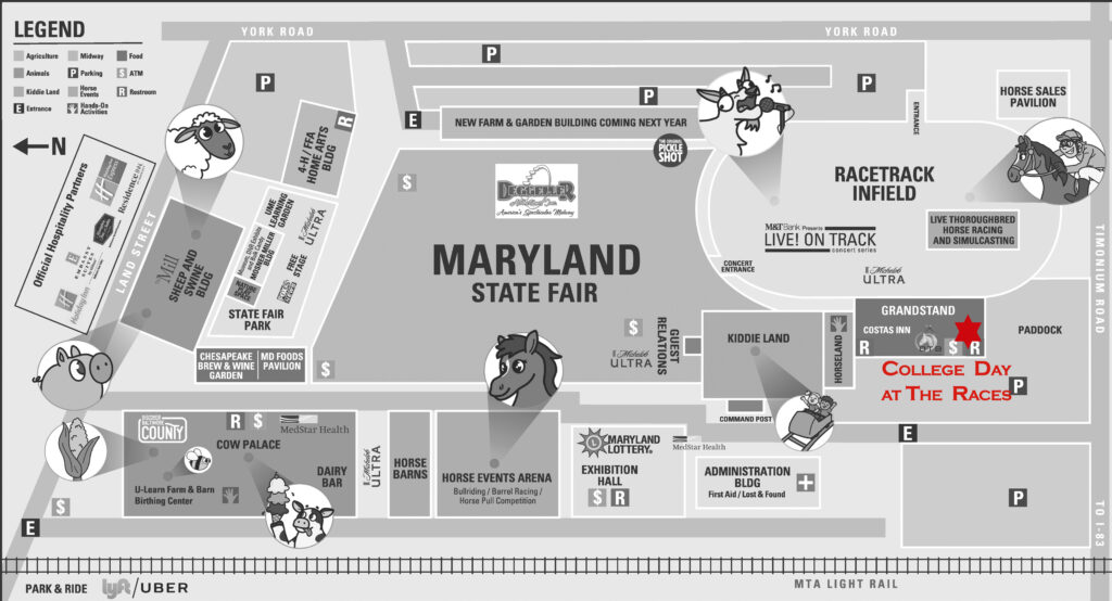 2025 College Day Map