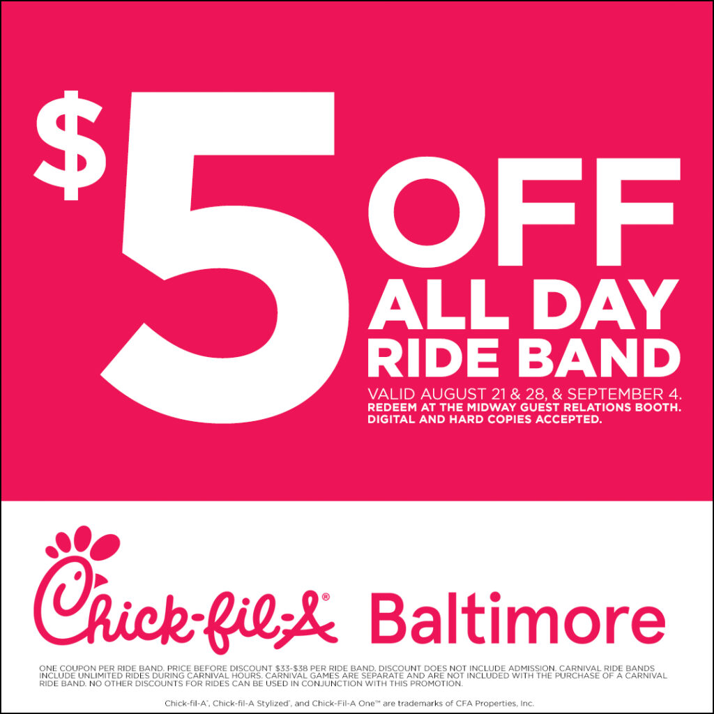 Deals and Discounts 12 MSF 25 ChickFilA Ride 1080x1080 Deals