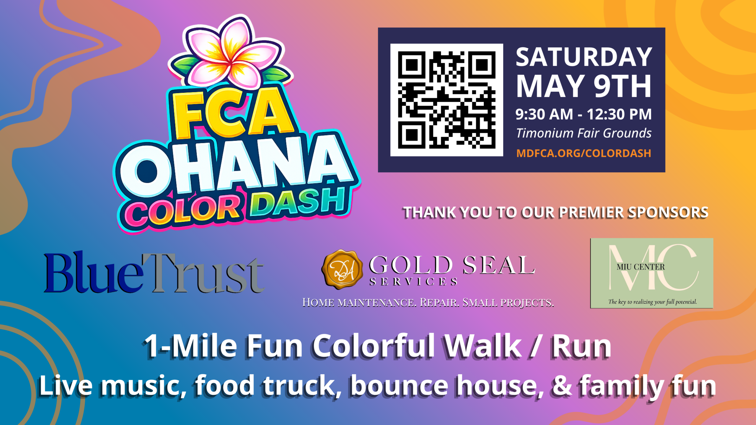FCA Ohana Color Dash!